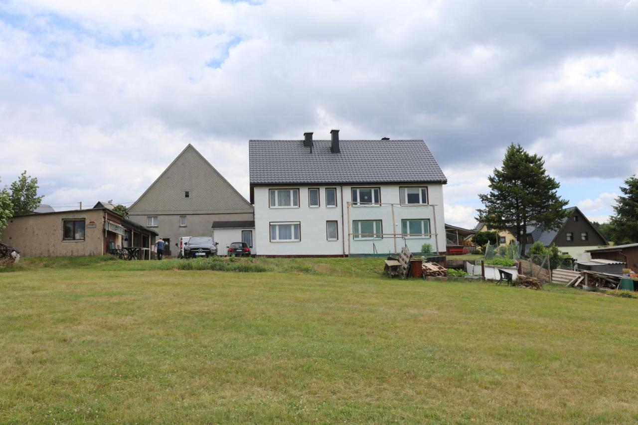 Ferienwohnung Wiesenblick In Seiffen Exterior foto